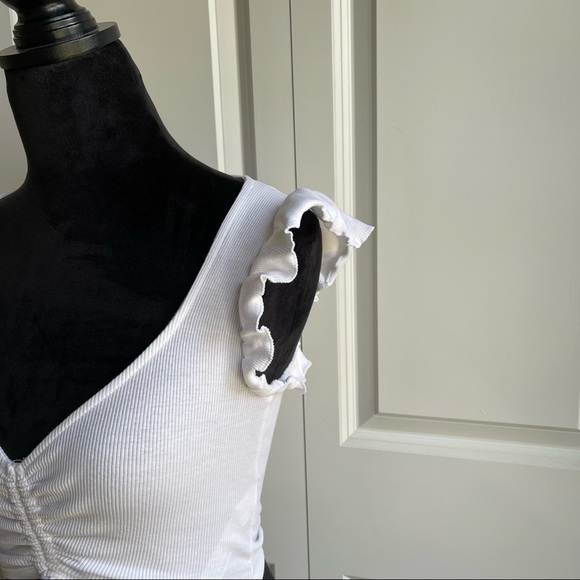 Zara white crop top - Picture 3 of 5